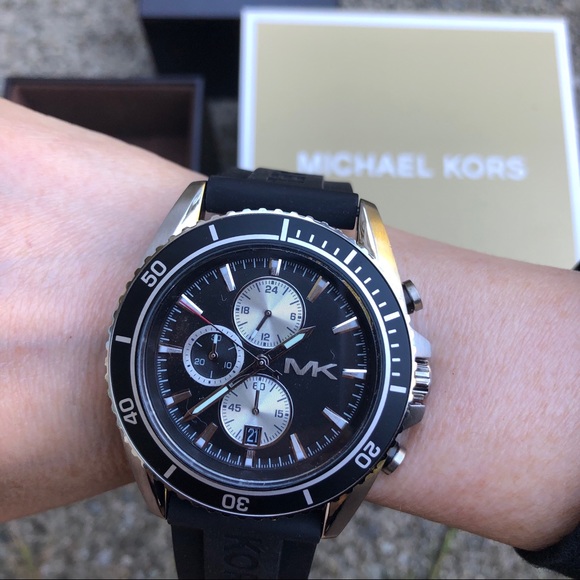 michael kors chronograph watch instructions